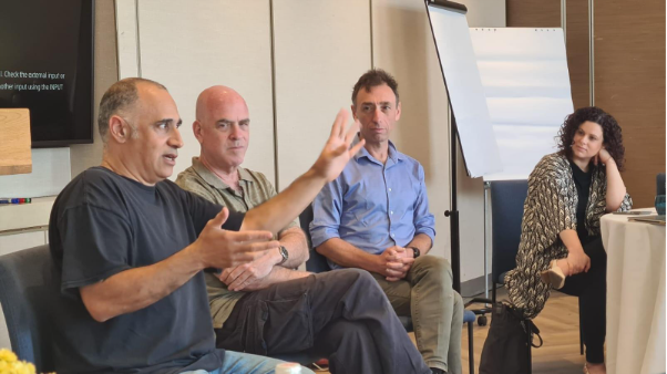 בתמונה: סמינר לסגל ביה"ס להנדסה ביו-רפואית הנודע לשילוב מיומנויות בהוראה 