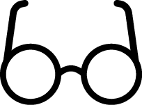 אייקון משקפיים